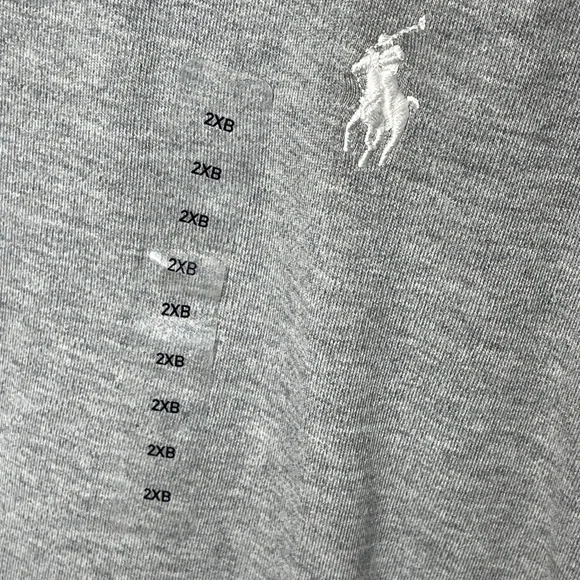 Polo Ralph Lauren Performance Interlock Track Full Zip Jacket Gray 2XB